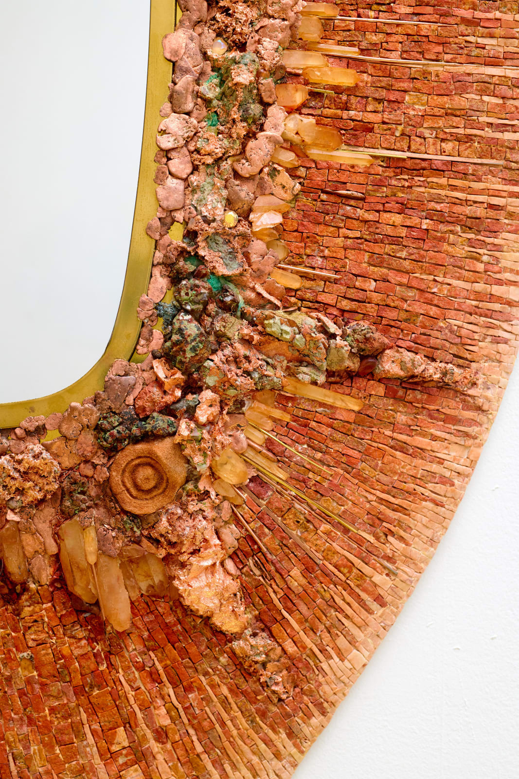 Béatrice Serre, Copper Skin Mirror, 2019