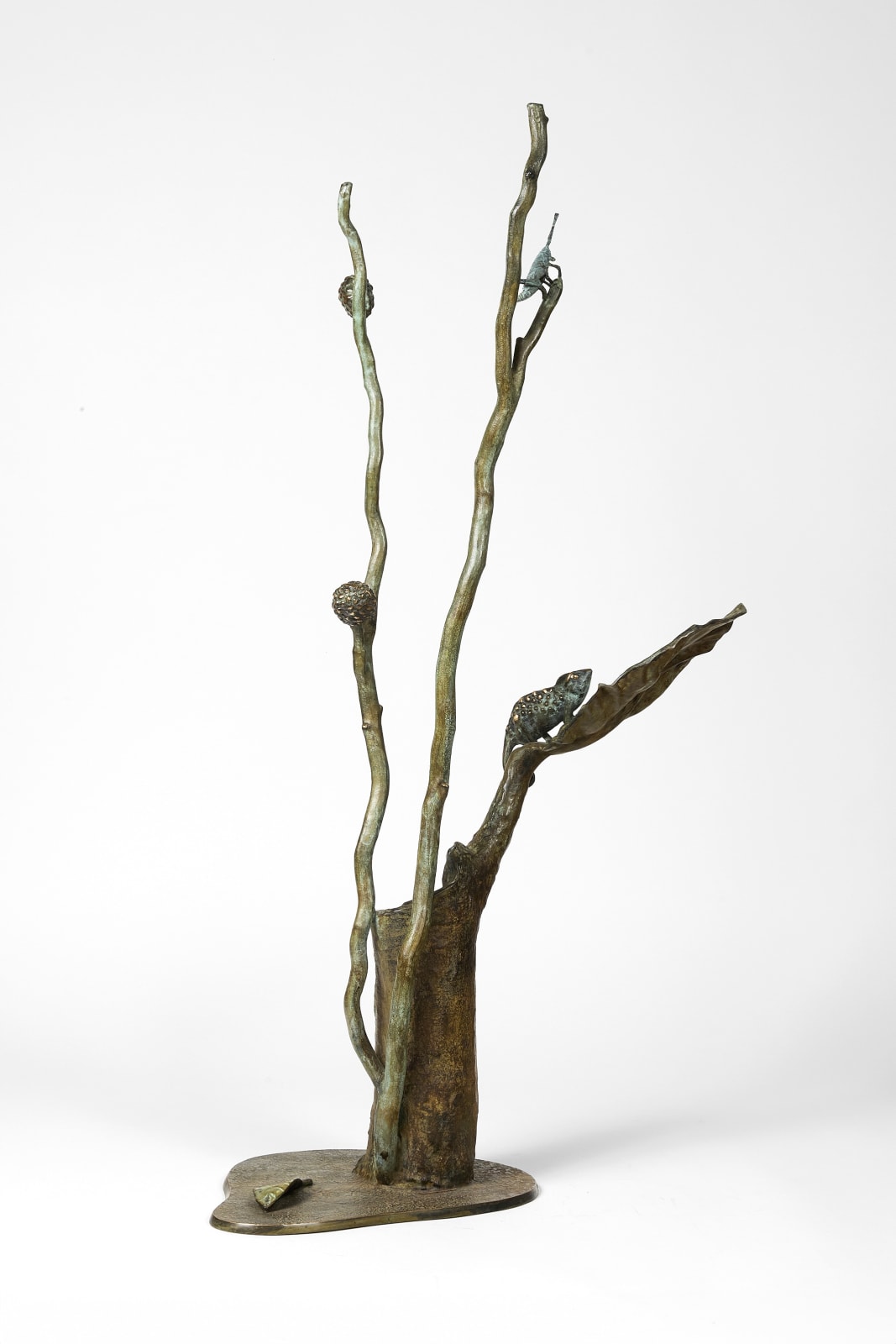 Richard Texier, Ikebana Chameleon Vase, 2019