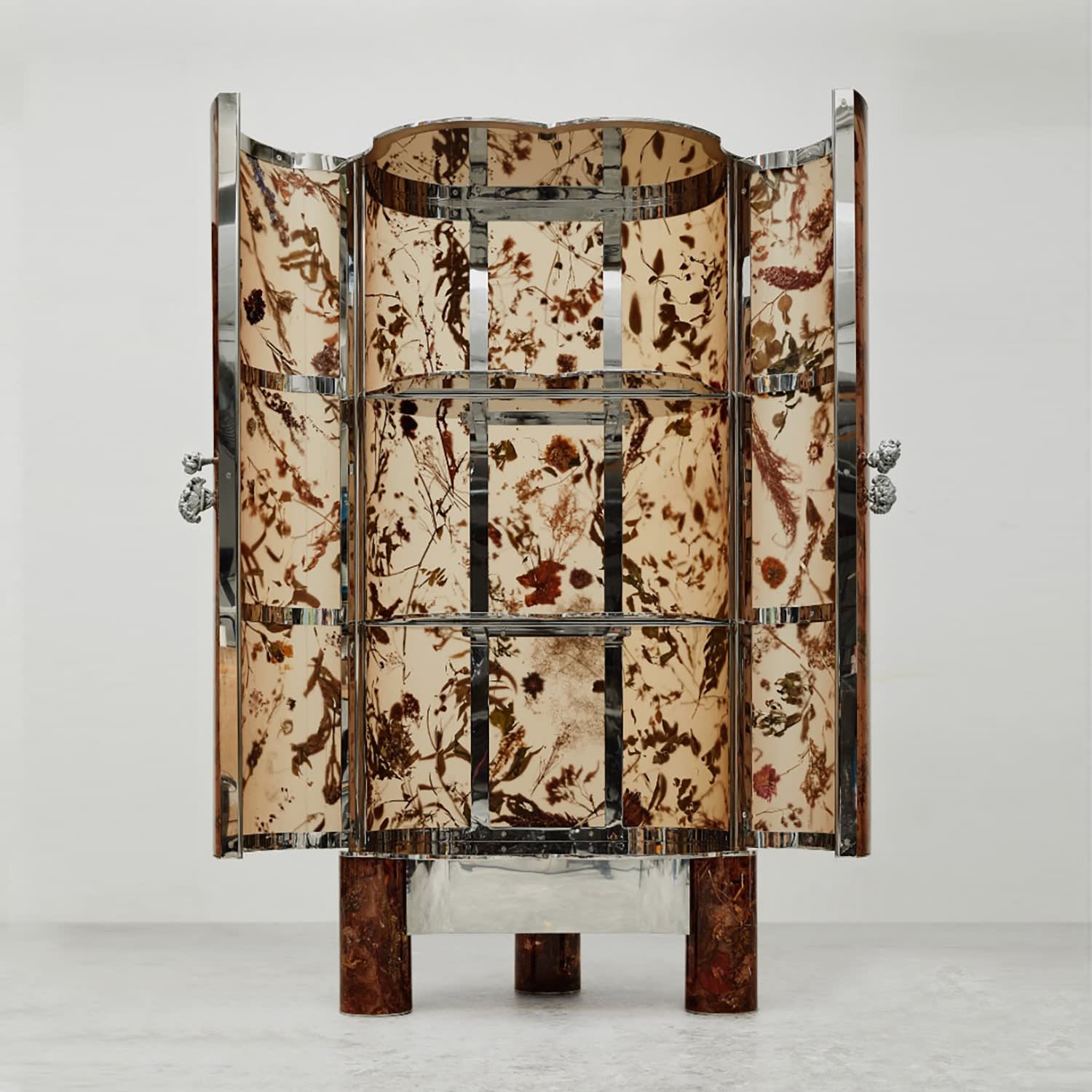 Marcin Rusak, Flora Cabinet 190 Clear Amber, 2021 | Twenty