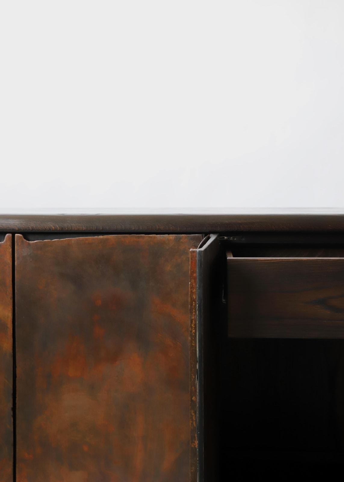 Valentin Loellmann, Patinated Copper Sideboard Six Doors, 2025
