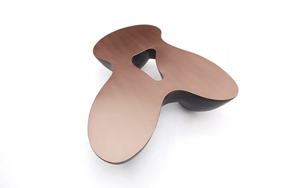 Emmanuel Babled, Quark Copper 3 Elements Long, 2014