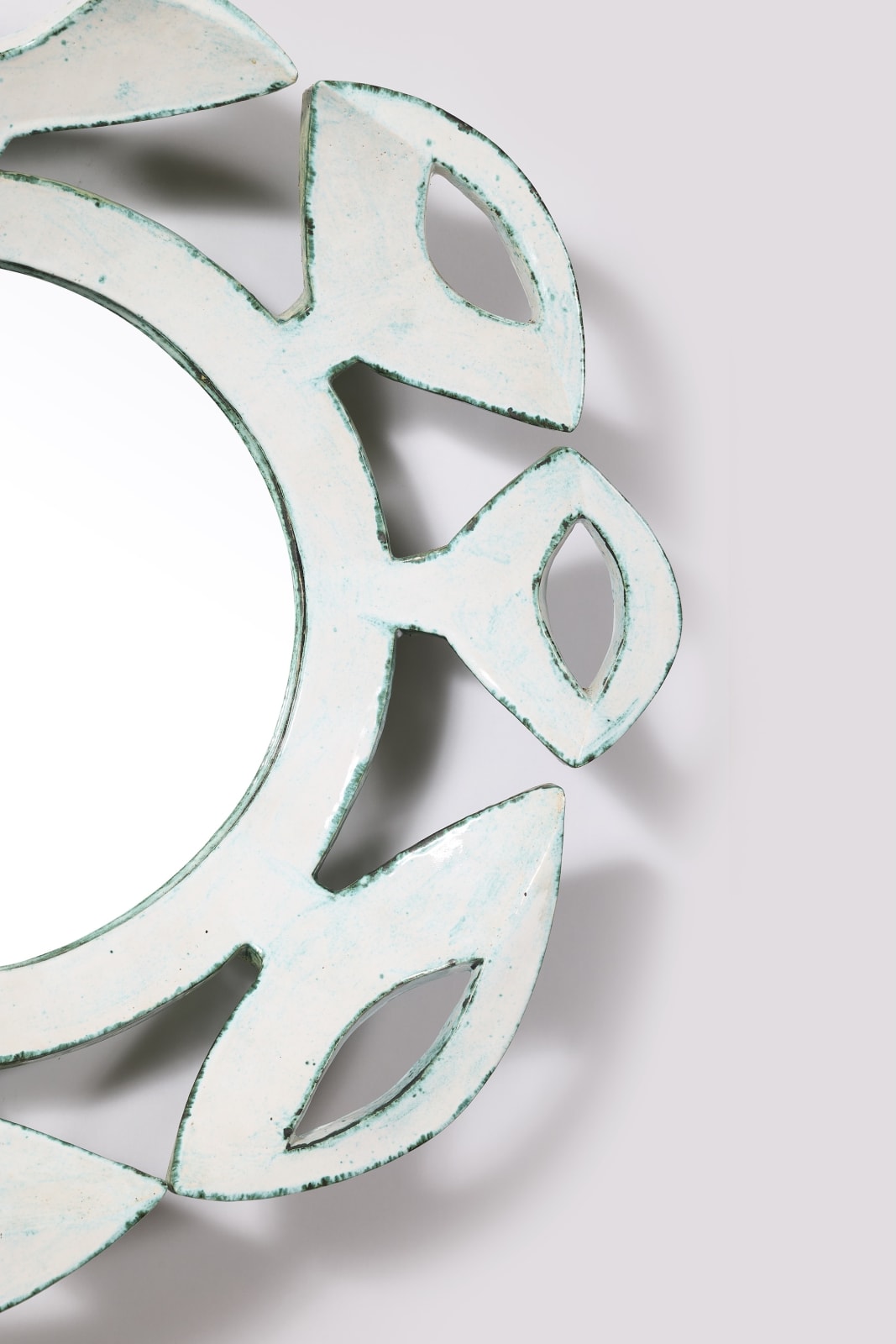 François Salem, Round Mirror, 2025