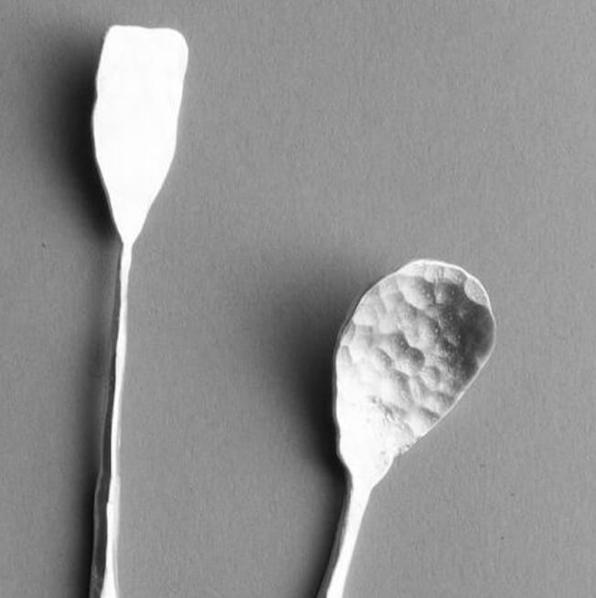 Jean Grisoni, Set of 8 Coffee Spoons, 2020