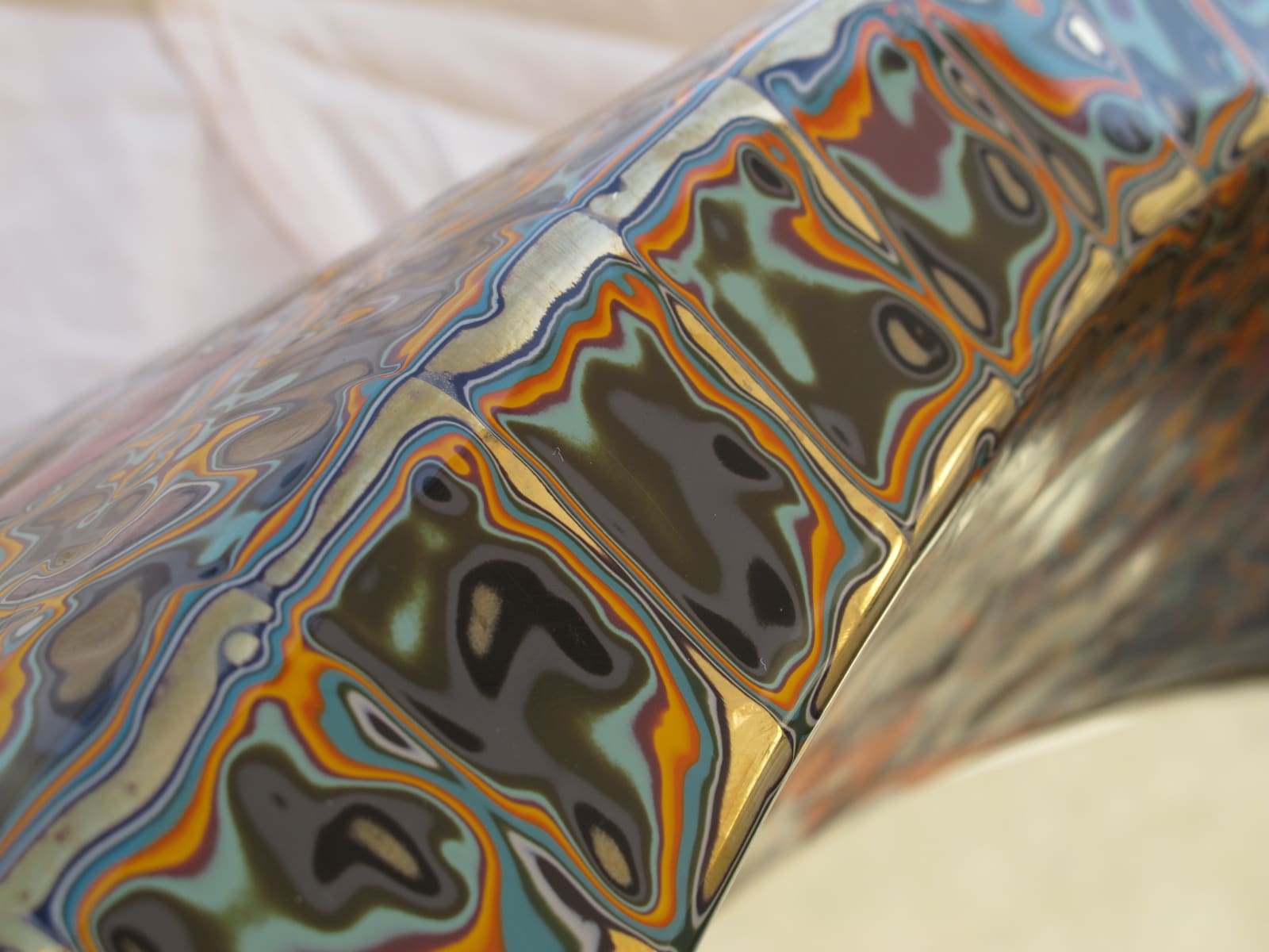 Roland Mellan, Narcisse Copper Mirror, 2012