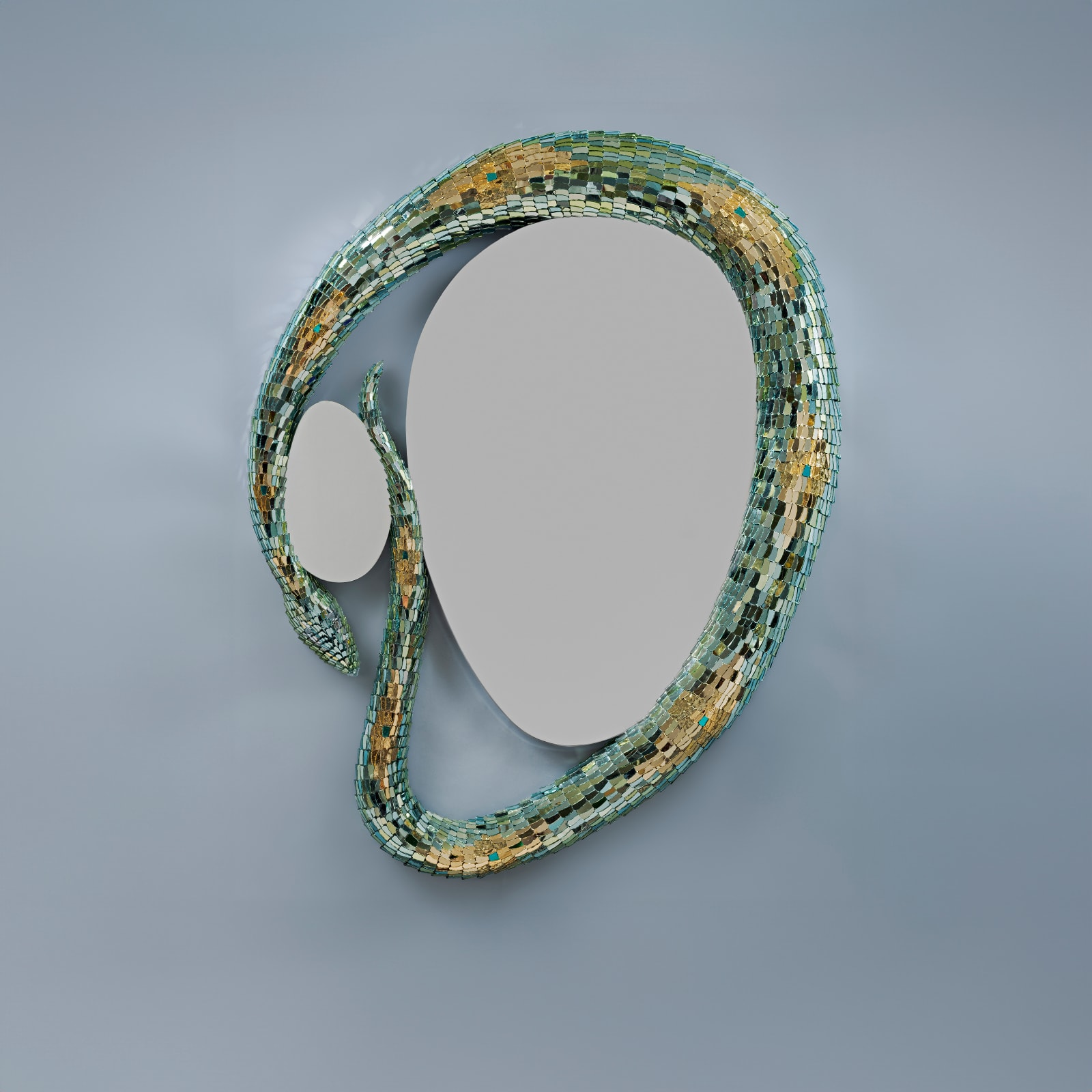 Nathalie Ziegler, Snake Mirror II, 2023