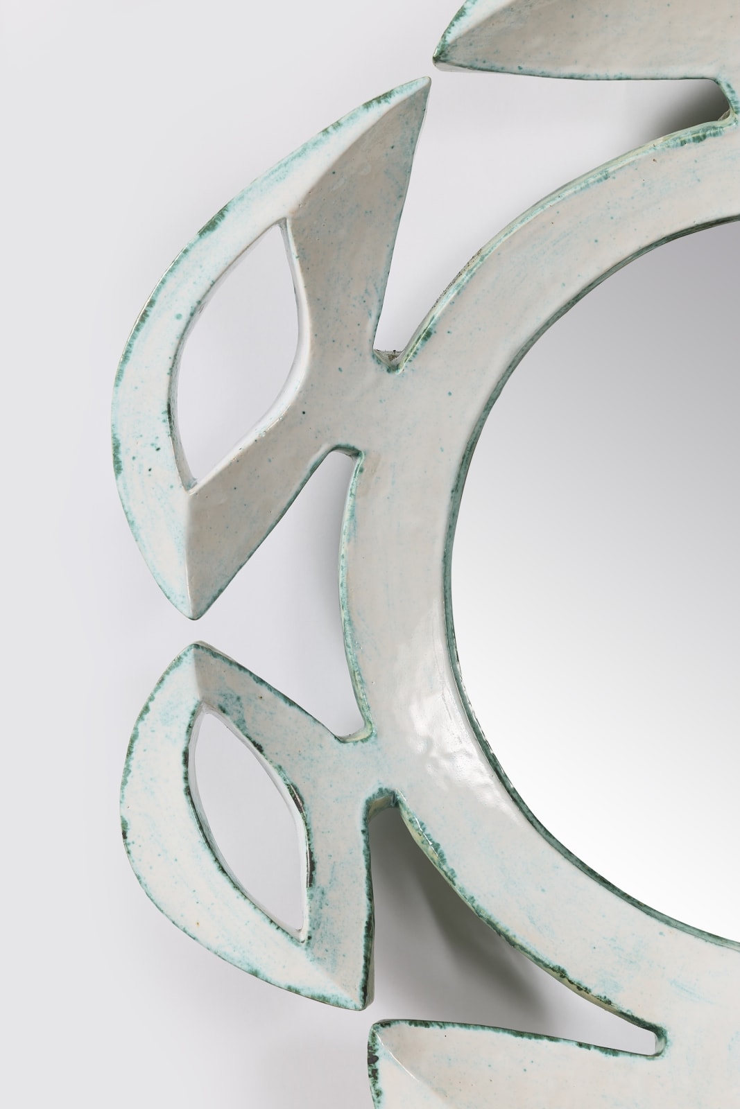 François Salem, Round Mirror, 2025