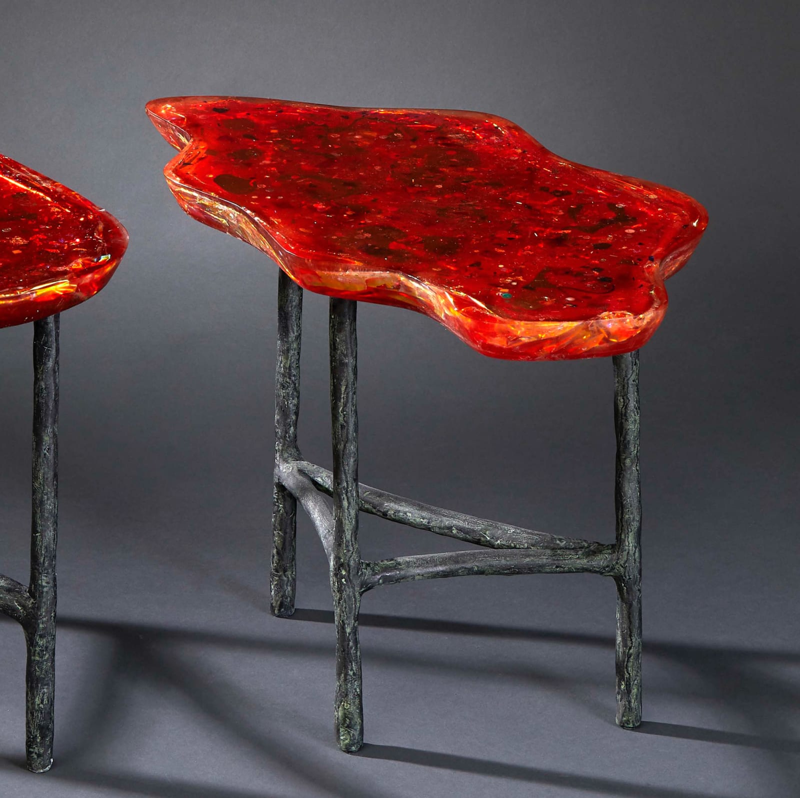 Hélène de Saint Lager, Petite Table Forme Rouge, 2023