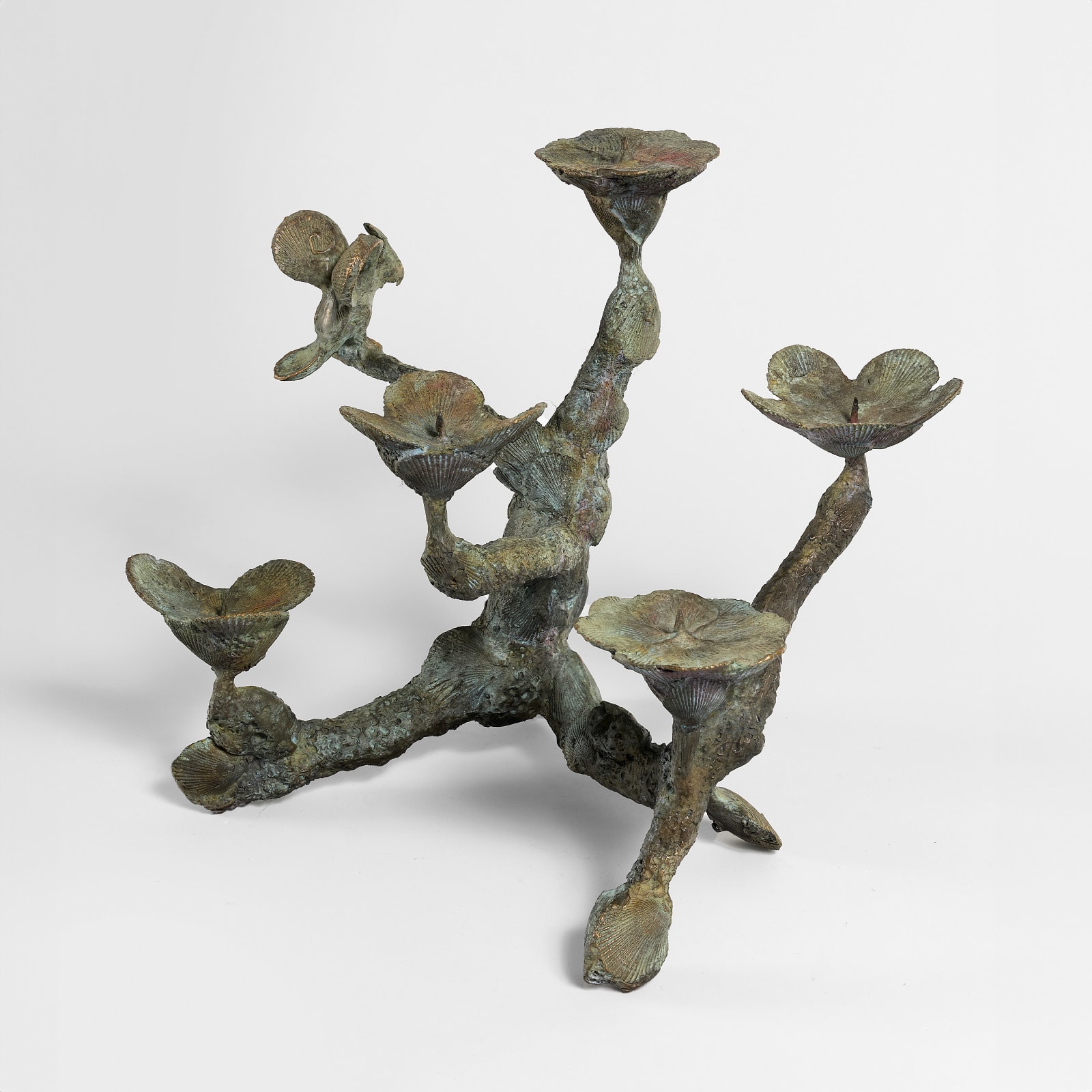 Richard Texier, Parrots Paradise Candleabra, 2020