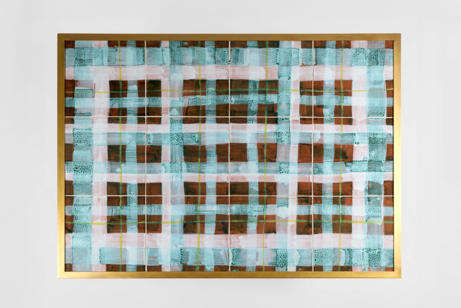 Alice Gavalet, Untitled (Pink & Blue Ceramic Coffee Table), 2025