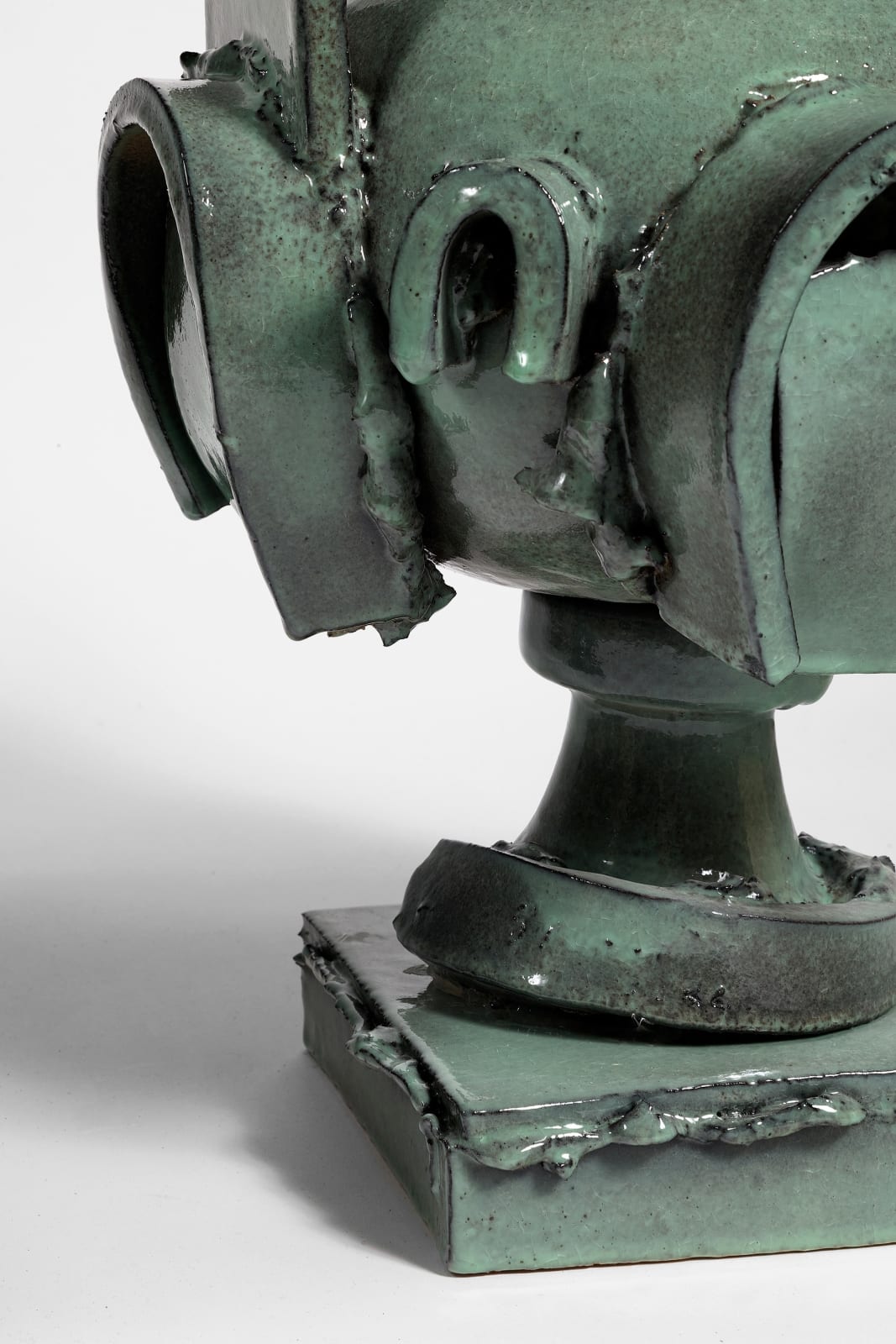 Giuseppe Ducrot, Untitled (Pair of Celadon Amphorae III), 2025