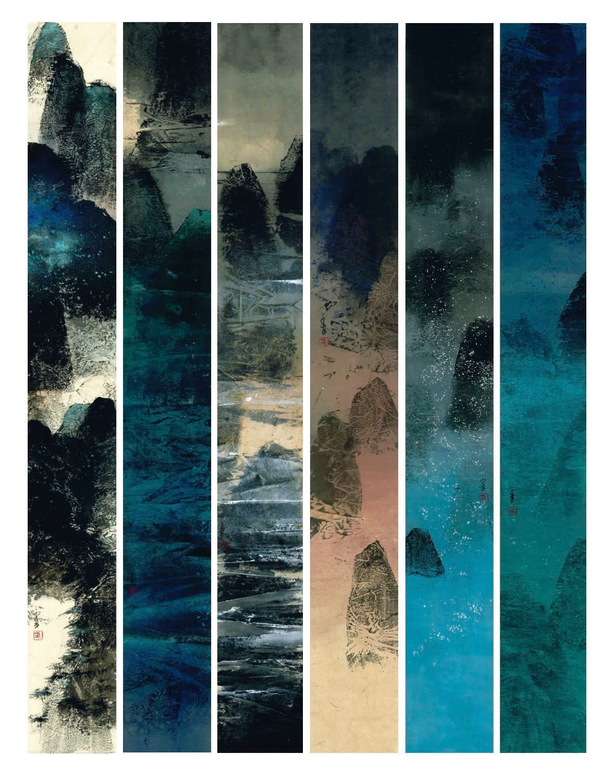 Raymond Fung 馮永基, 18 Shades in Ink (1)(6)(8)(11)(16)(18)《十八式 (一)(六)(八)(十一)(十六)(十八)》