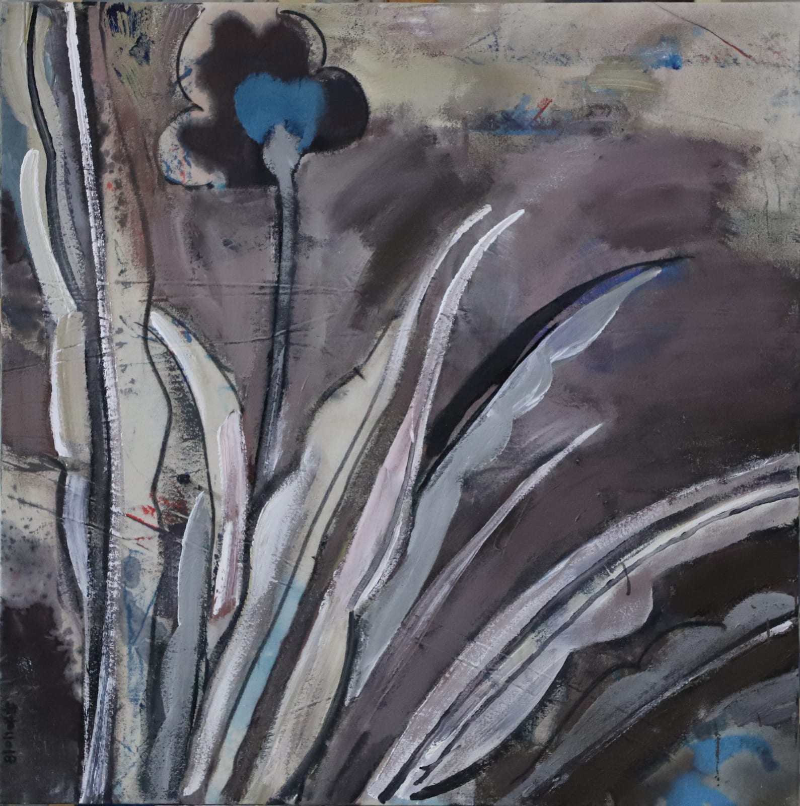 Wang Jieyin 王劼音, Floral Phalanx《花卉方陣》, 2018