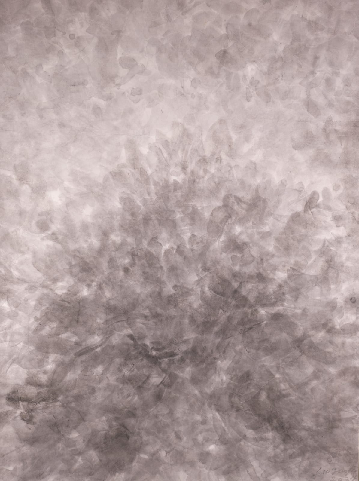 Liu Guofu 劉國夫, Dusk upon the Hush - 1《青苔之上-1》, 2024