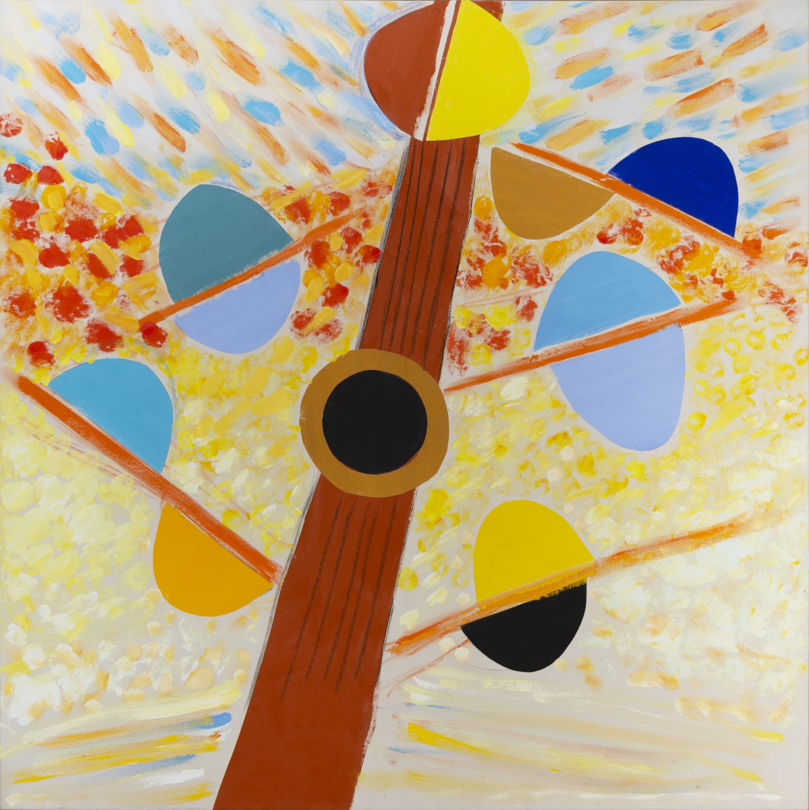 Terry Frost 泰瑞．佛洛斯特, Cinnamon Tree《肉桂樹》, 2000