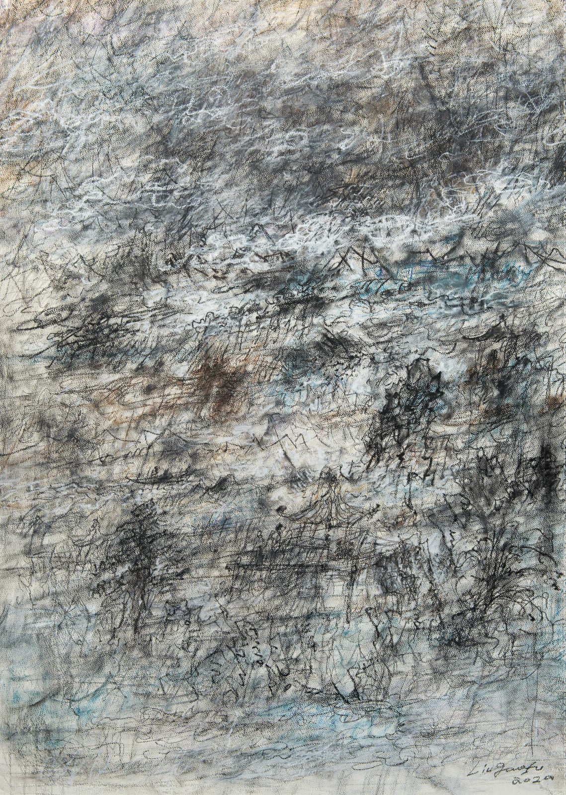 Liu Guofu 劉國夫, Untitled Z-3《無題 Z-3》, 2020