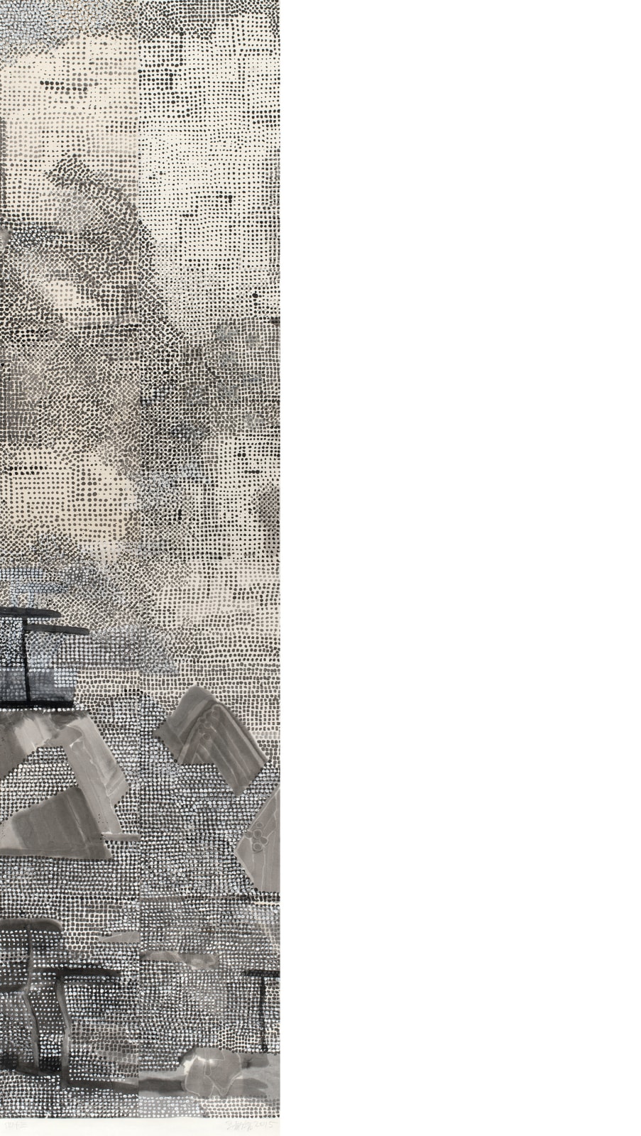 Wang Jieyin 王劼音, Landscape Notes No.43《山水筆記 43》, 2015