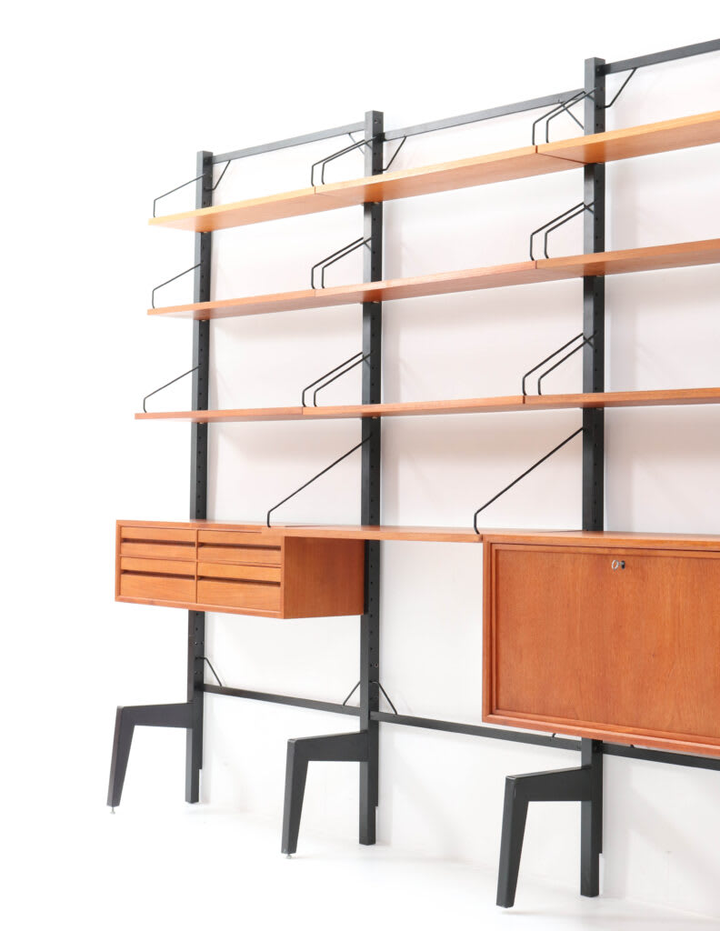 Poul Cadovius, Free Standing Wall Unit, 1960s