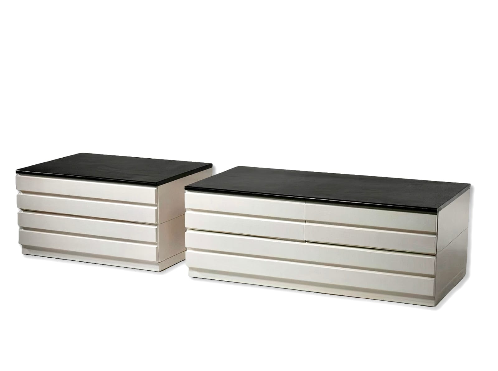 Vico Magistretti, Pair of Samarcanda Chest of Drawers, 1960