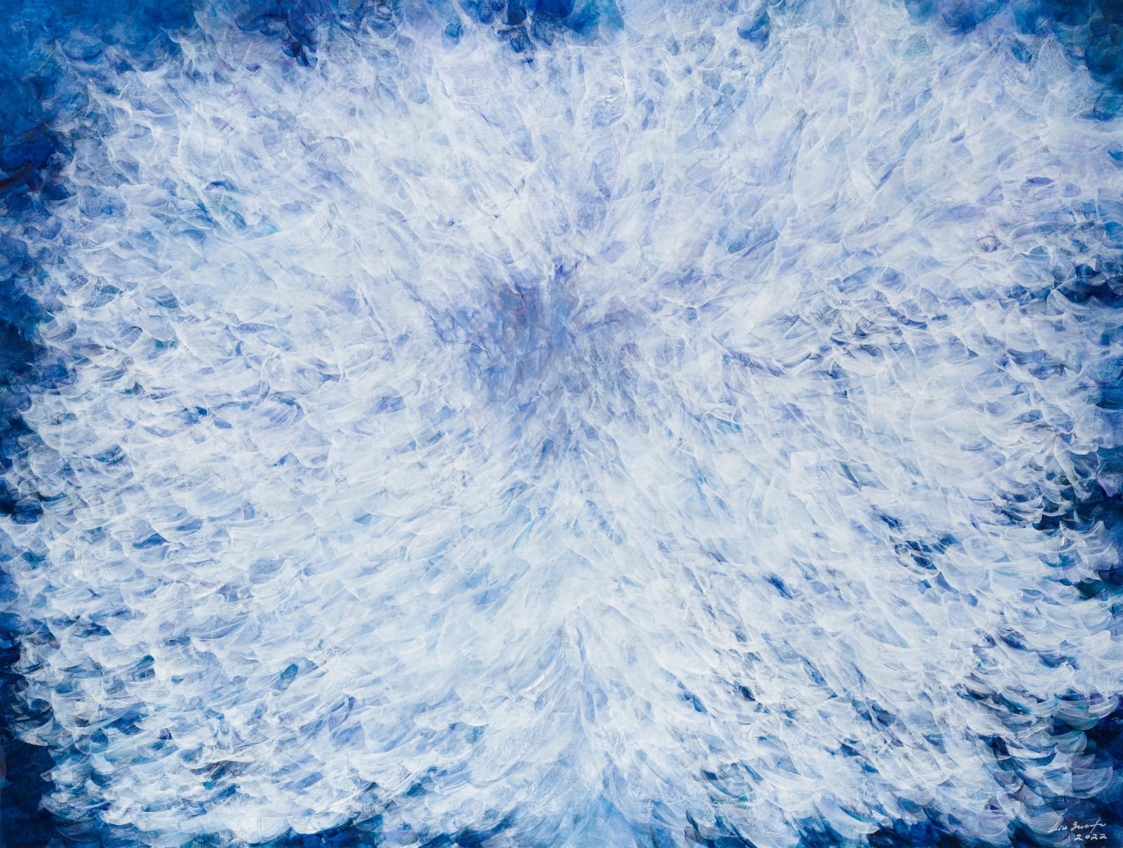Liu Guofu 劉國夫, Flower No.22-9《花 No.22-9》, 2022