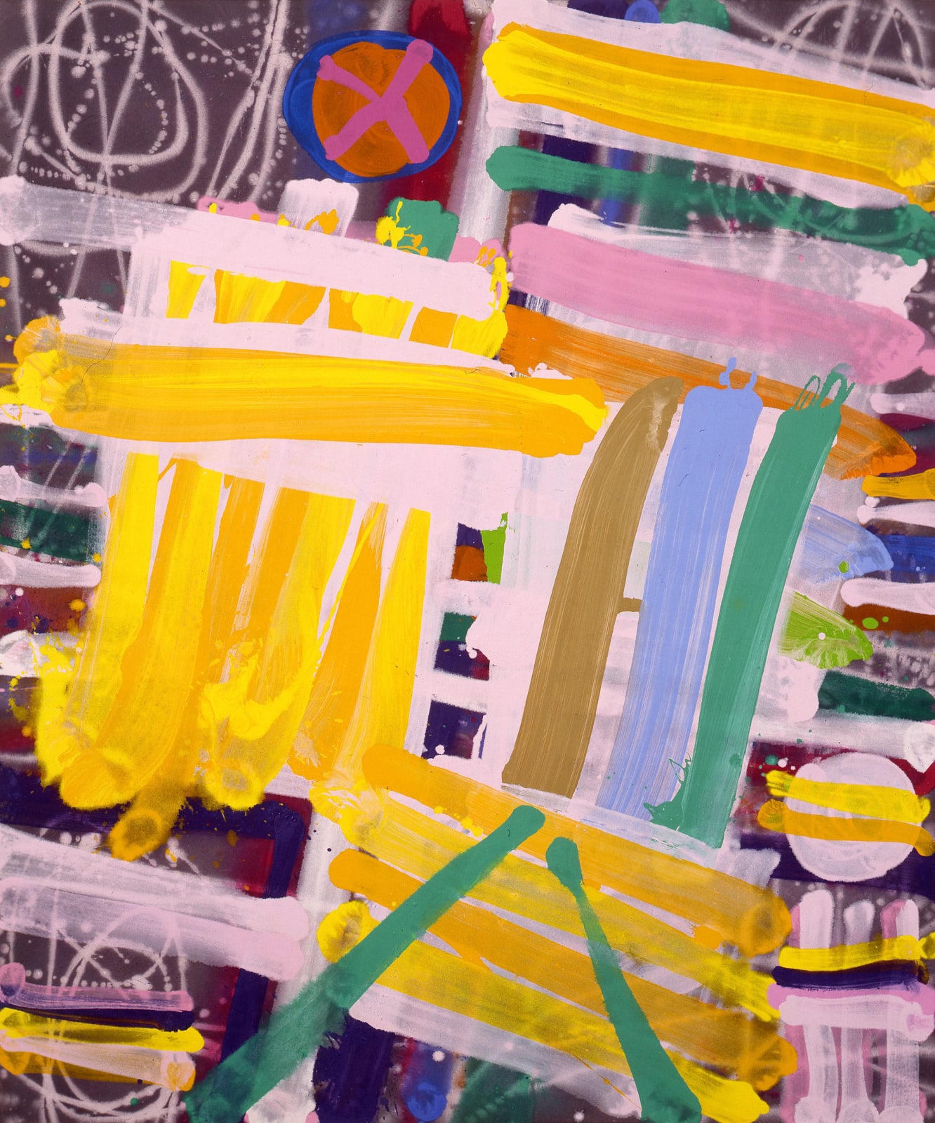 Albert Irvin 亞伯特·厄文, Beacon II《燈塔 II》, 1994