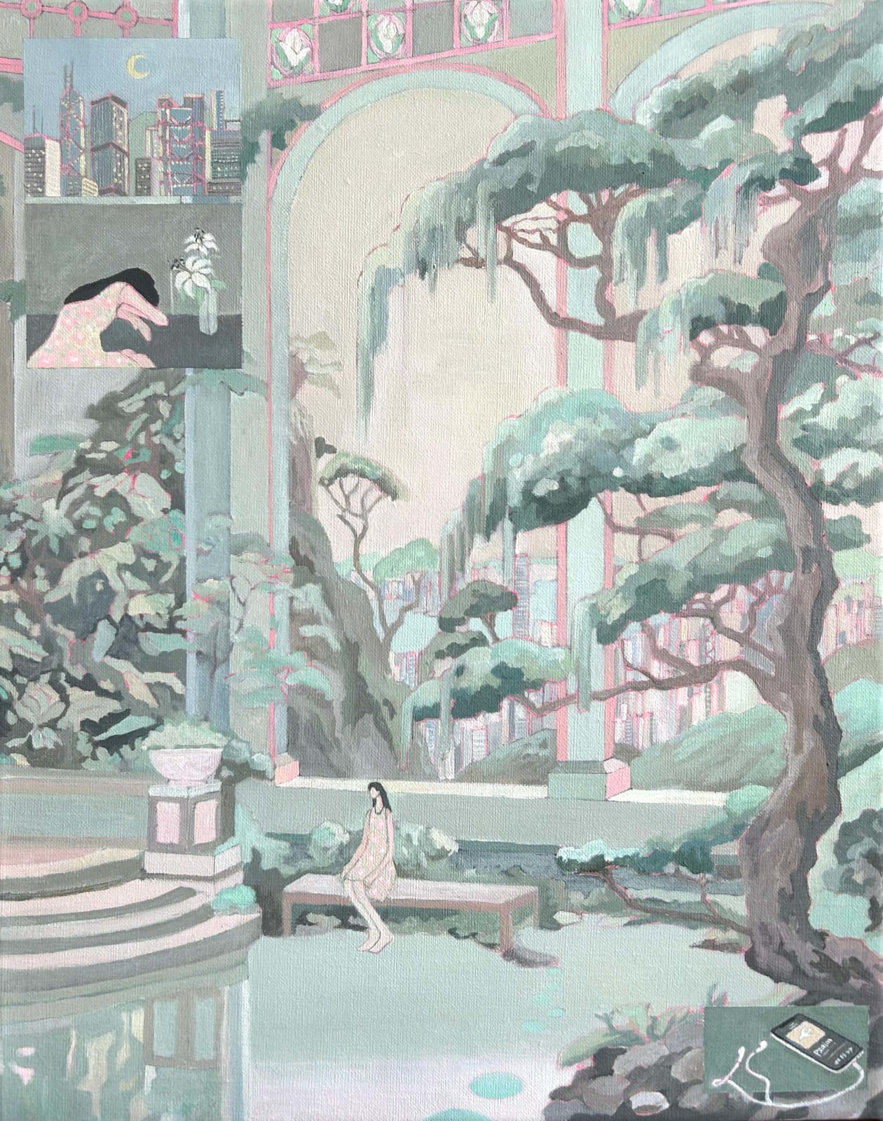 Kwan Yung Yee 關蓉而, Sanctuary (6)《隱密之間 (6)》, 2023
