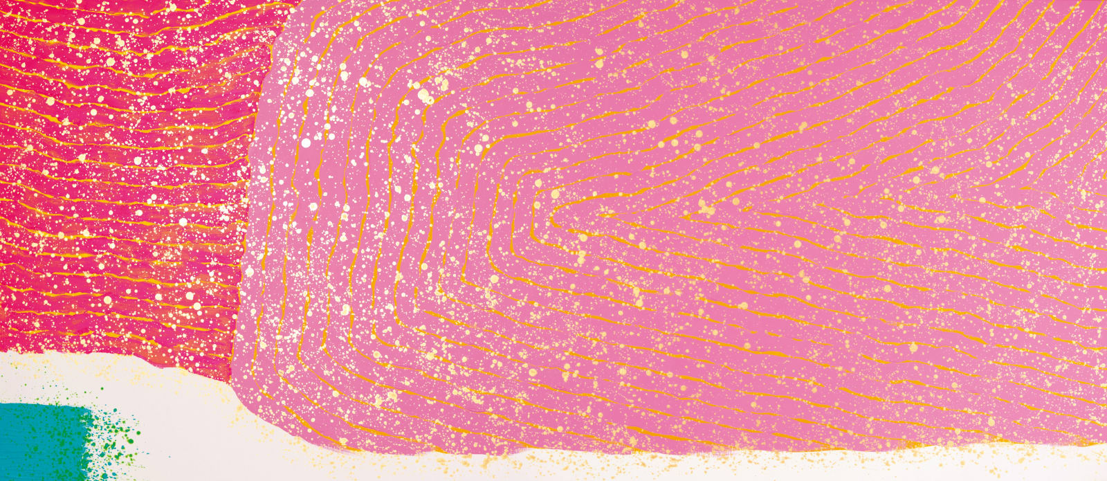 Hsiao Chin 蕭勤, Flying Over The Eternal Garden-19《飛越永久的花園-19》, 1998