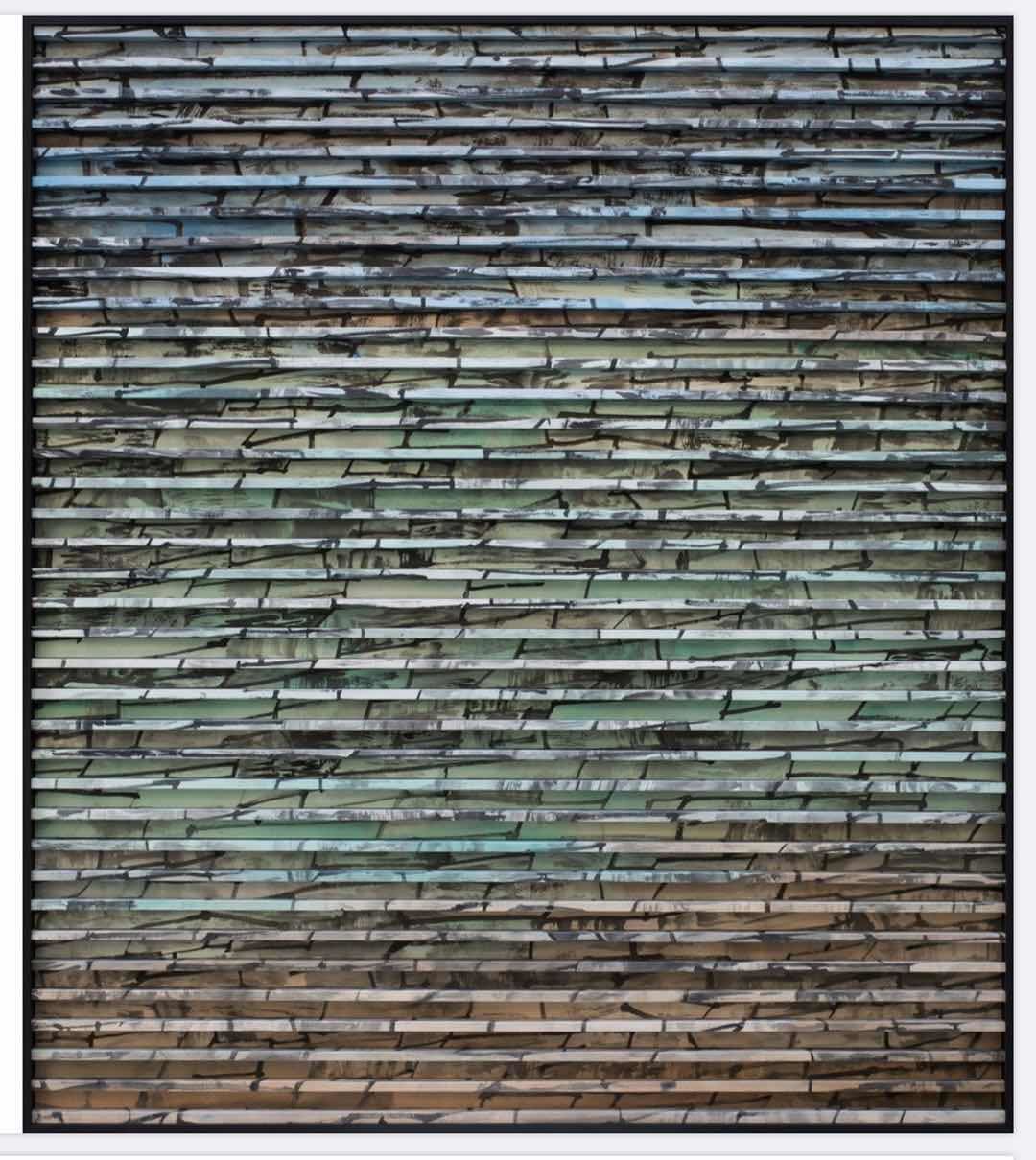 Yu Yang 于羊, Ink Object - Wall《水墨物體 - 牆》, 2015