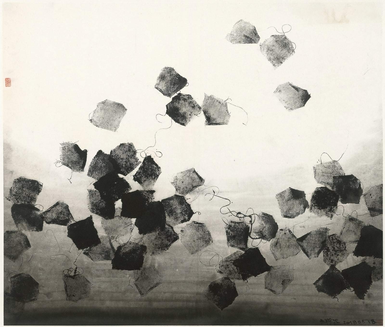 Wang Huangsheng 王璜生, The Wall 180518《牆180518》, 2018