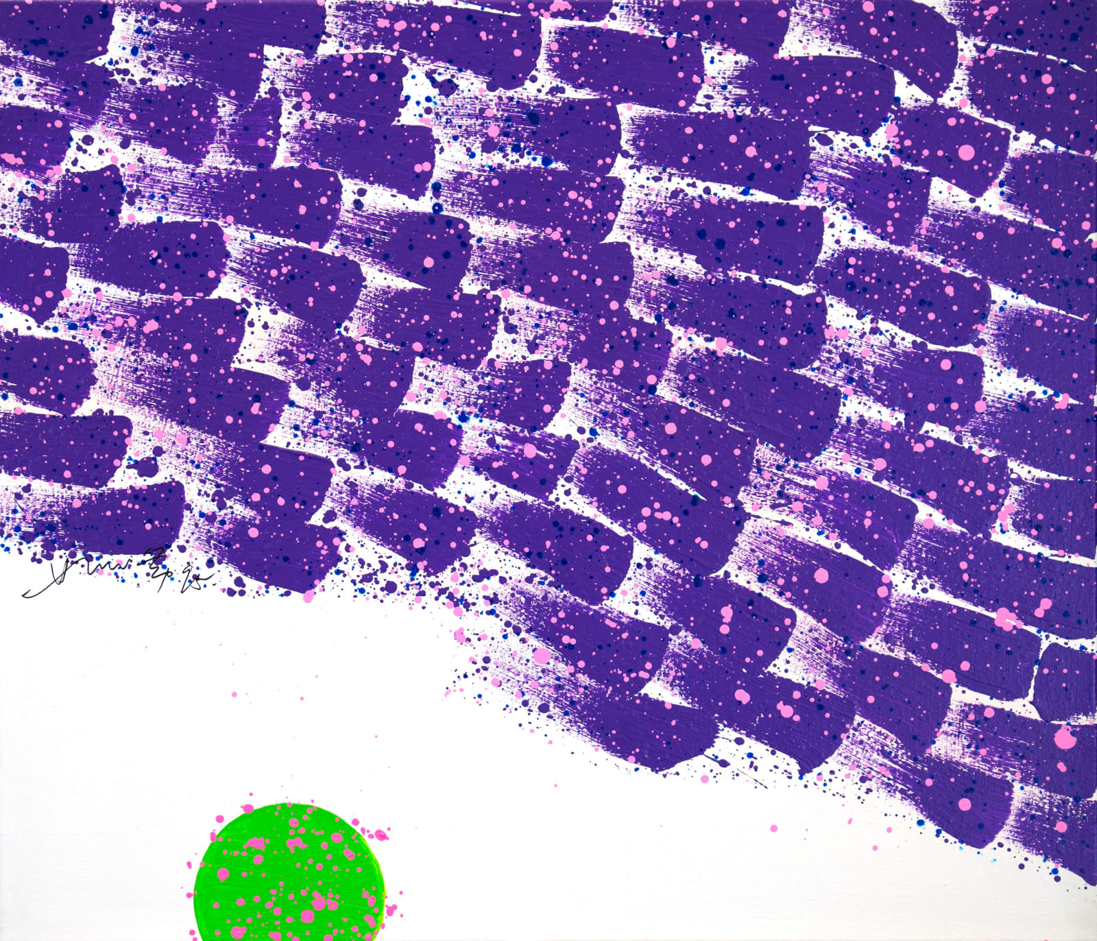 Hsiao Chin 蕭勤, New Spiritual Magnetic Field - 21《新精神磁場 - 21》, 1995