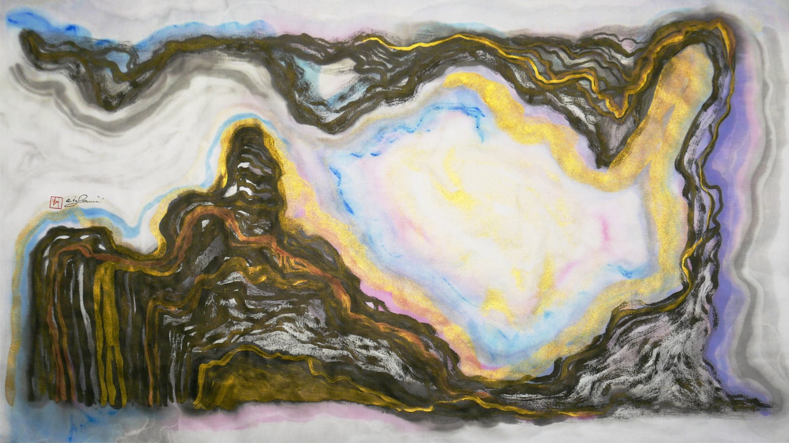 Victor Wong & A.I. Gemini 黃宏達、A.I. Gemini, The Fauvist Dreams of Gemini 05《Gemini的野獸派之夢 05》, 2020