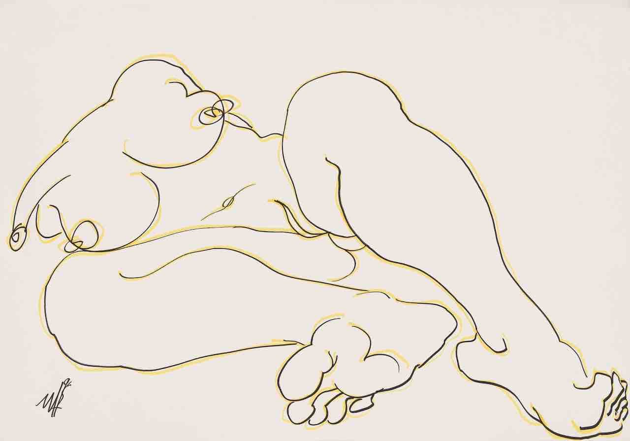 Ma Desheng 馬德升, Revealing Pleasure《悅現》, 1995