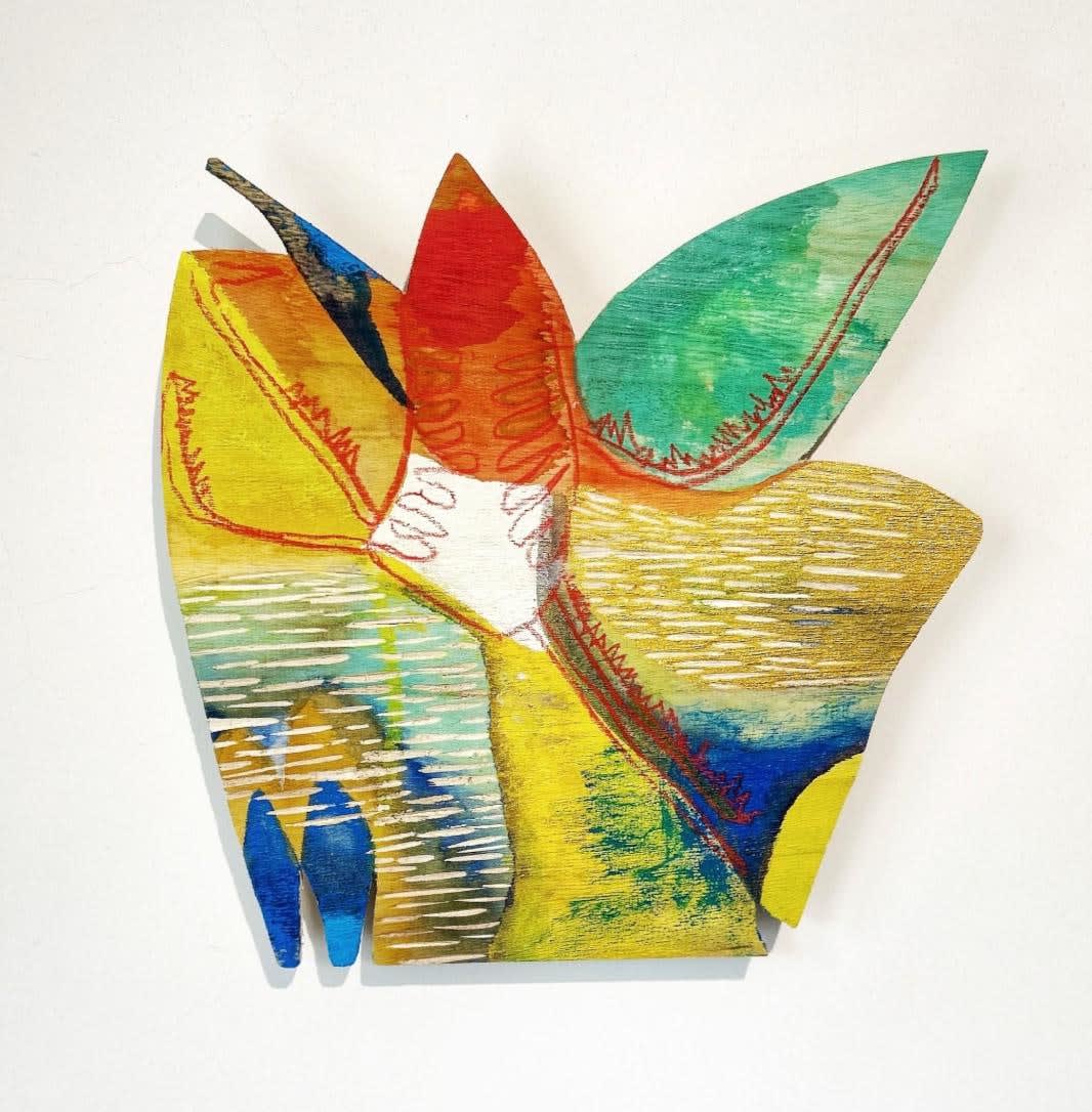 Doris Ng 吳玳誼, Itoshima spiders eating an apple 《系島的蜘蛛吃蘋果》, 2024