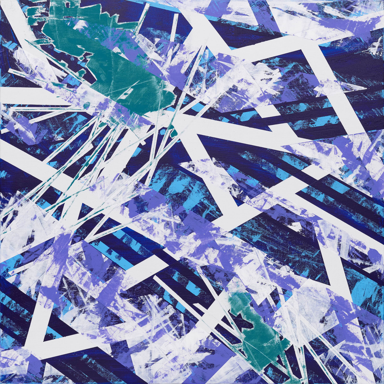 Qian Wu 吳謙, Blue 2022-38《 藍 2022-38》, 2022