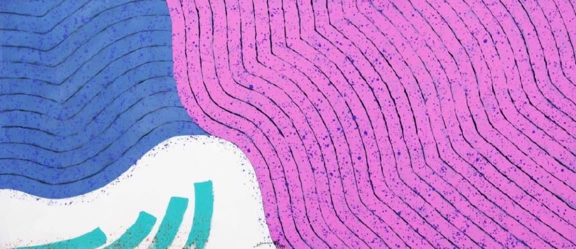 Hsiao Chin 蕭勤, Transcending the Eternal Garden-16《飛越永久的花園- 16》, 1998