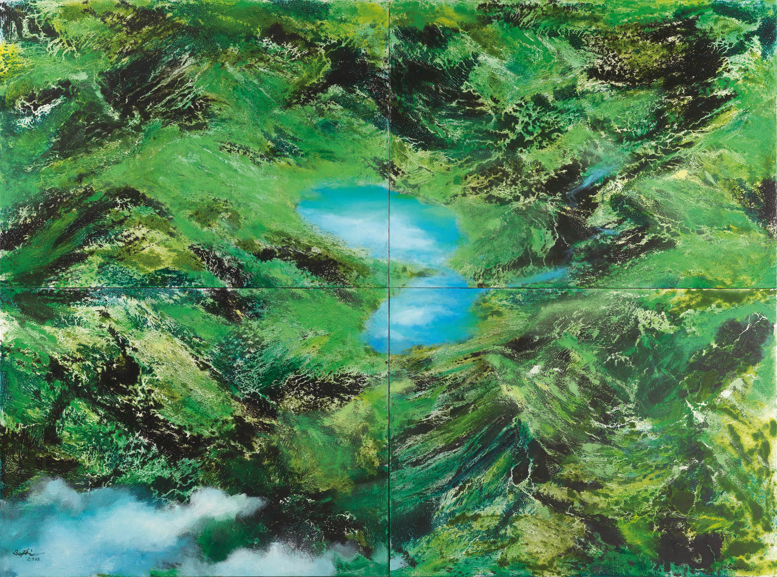 Sophie Chang 張淑芬, Green Seedling, 2018