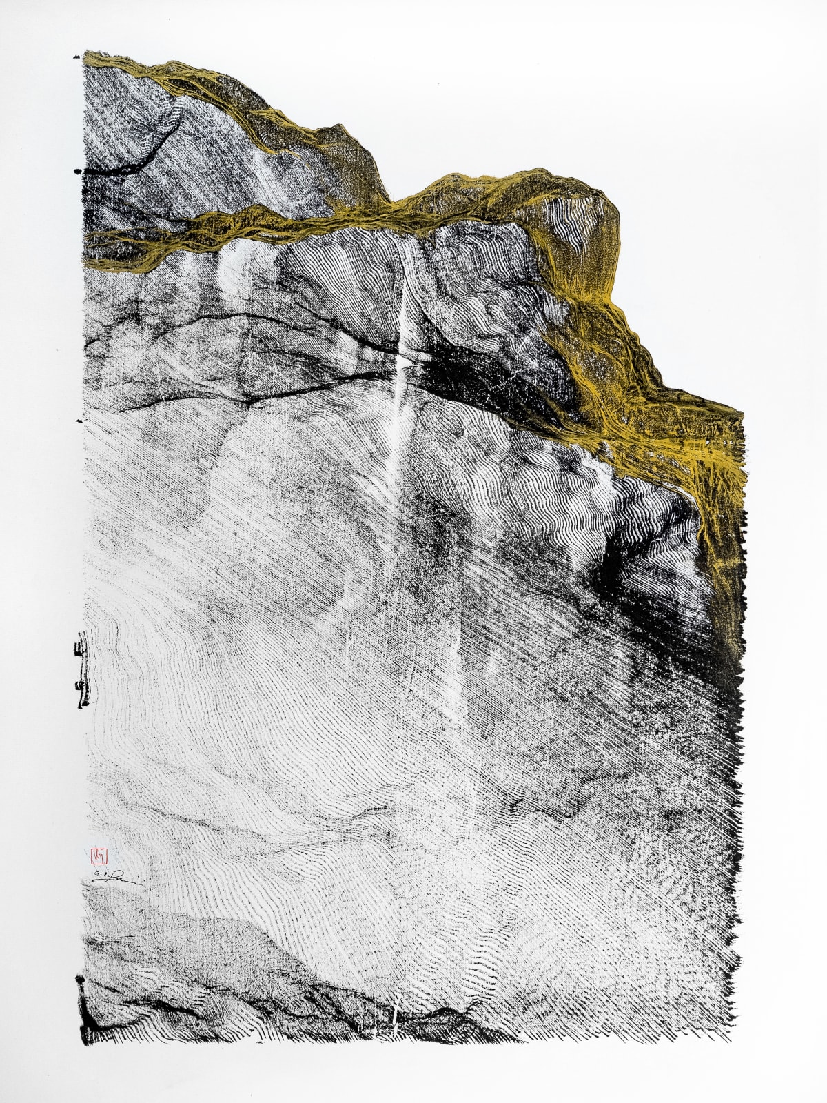 Victor Wong & A.I. Gemini 黃宏達、A.I. Gemini, Far Side of the Moon 0007《月球背面 0007》, 2019