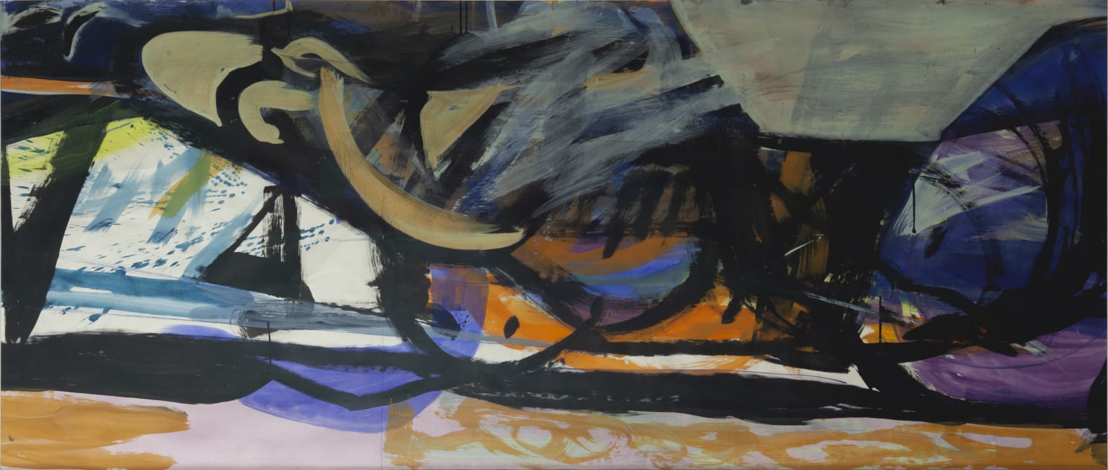 Peter Lanyon 彼得.蘭永, Headwater《水之源》, 1962