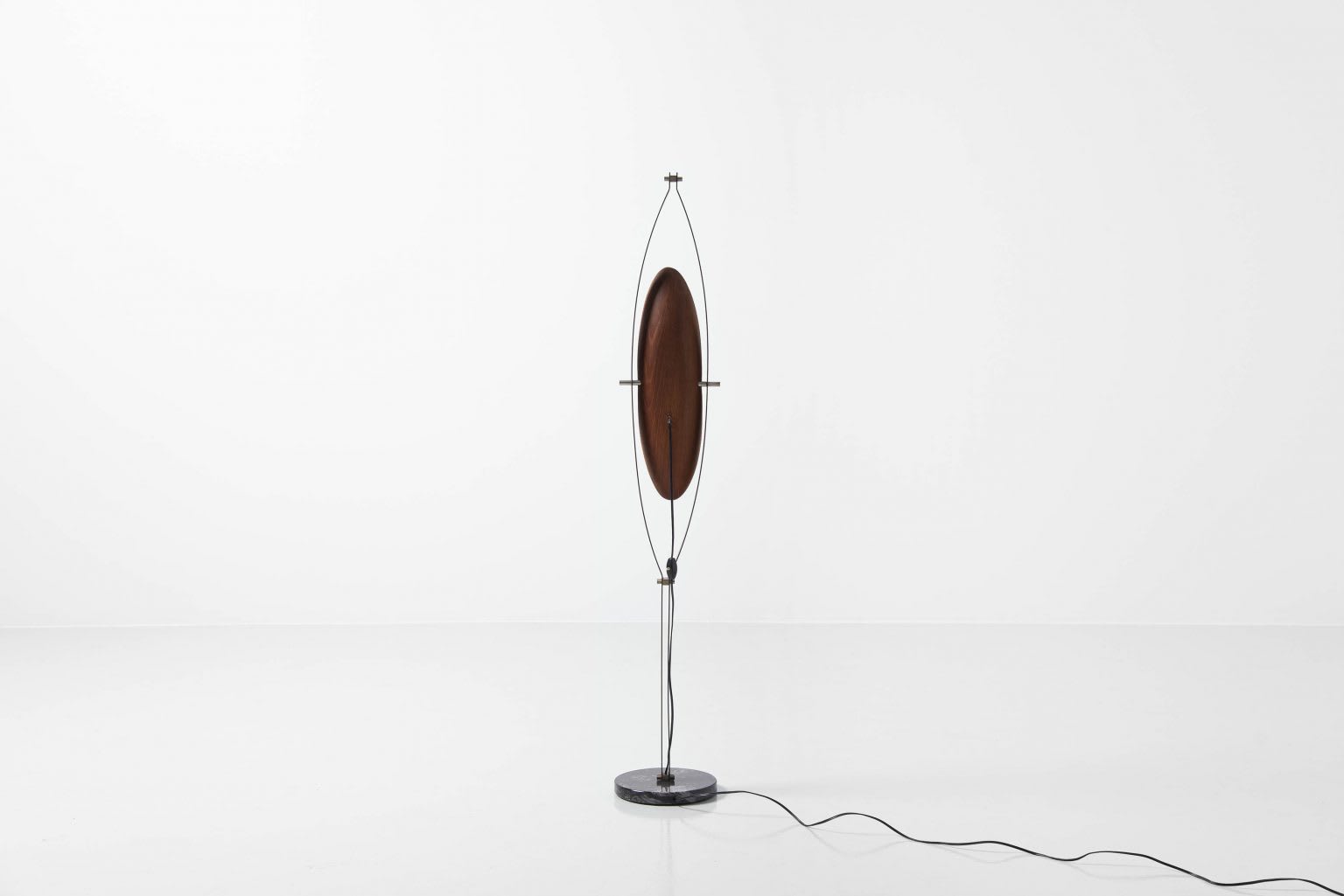 Goffredo Reggiani, Floor lamp with marble base, 1970