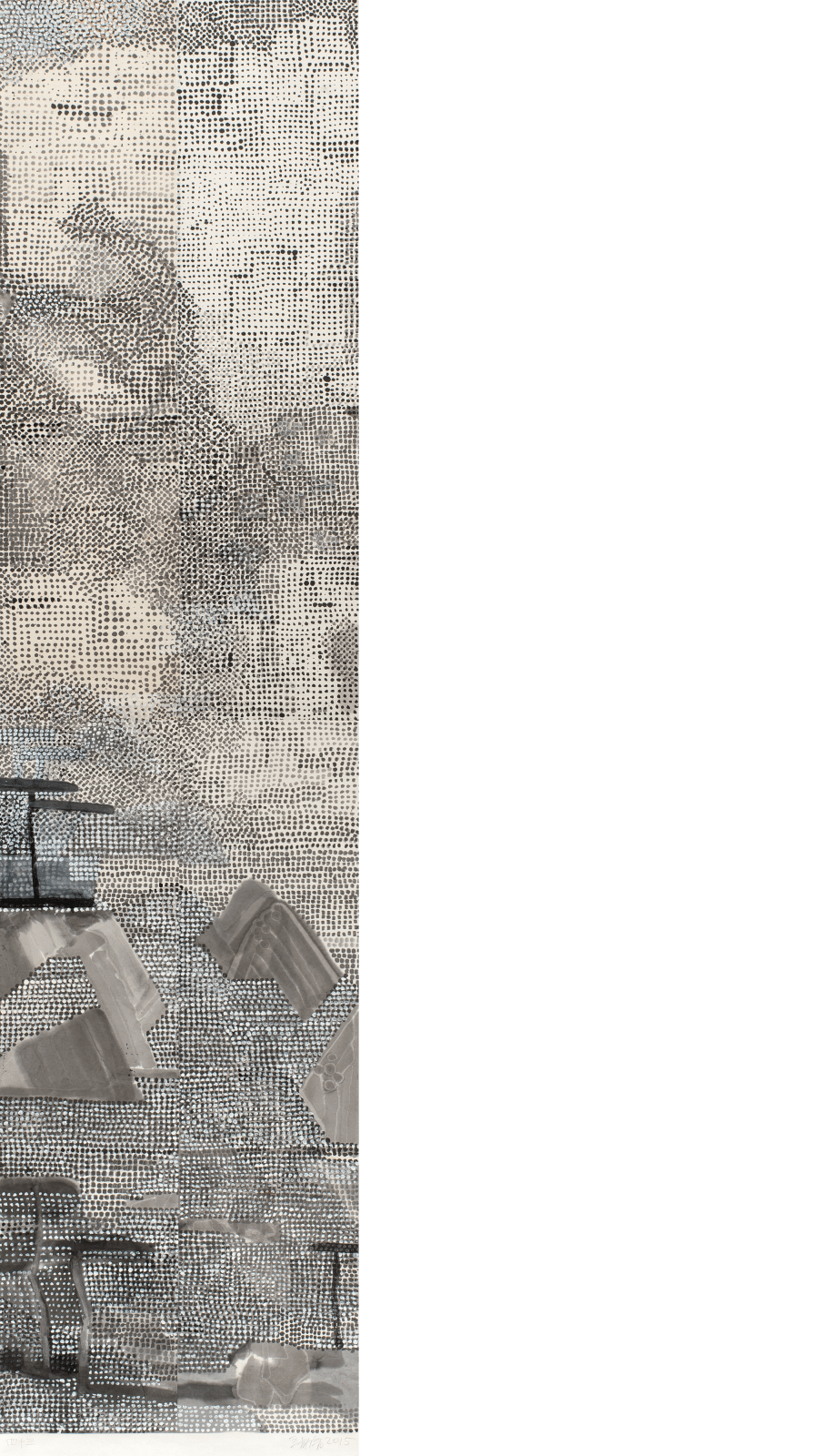 Wang Jieyin 王劼音, Landscape Notes No.43《山水筆記 43》, 2015