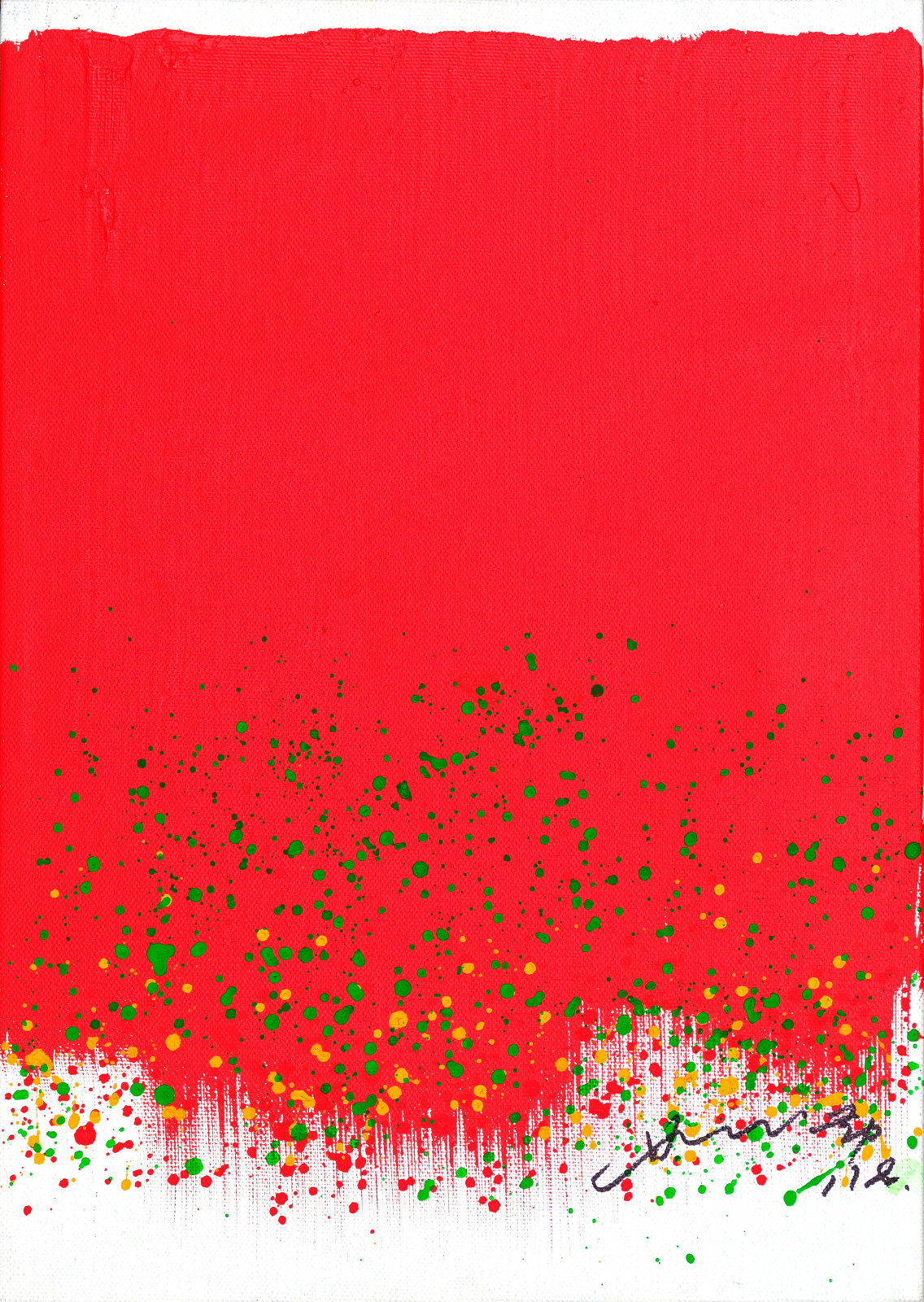 Hsiao Chin 蕭勤, Waterfall 15《瀑布-15》, 1987