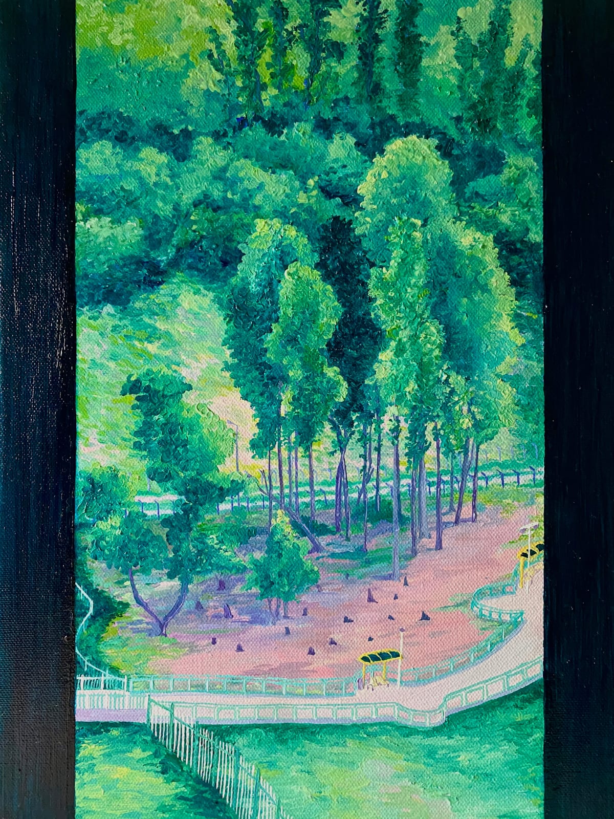 Gladys Ng 伍晴楓, Through my window, 2024
