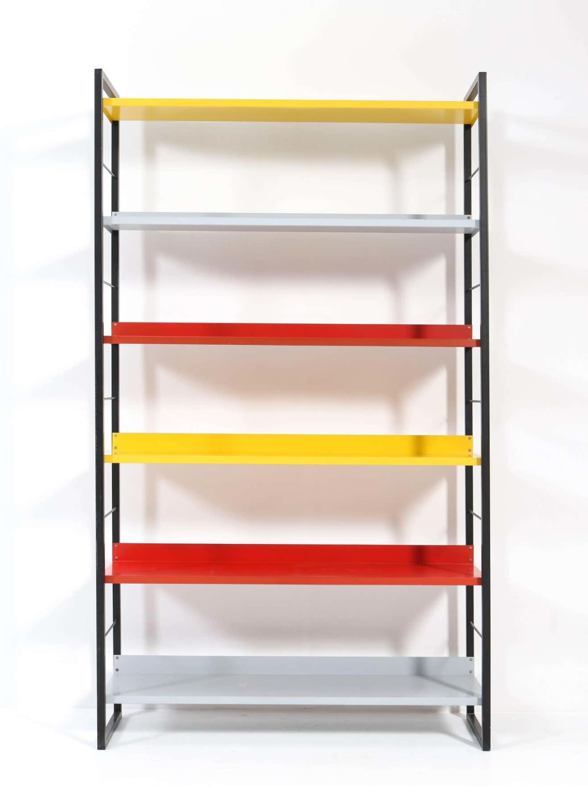 Adriaan Dekker, Lacquered Metal Bookcase , 1958