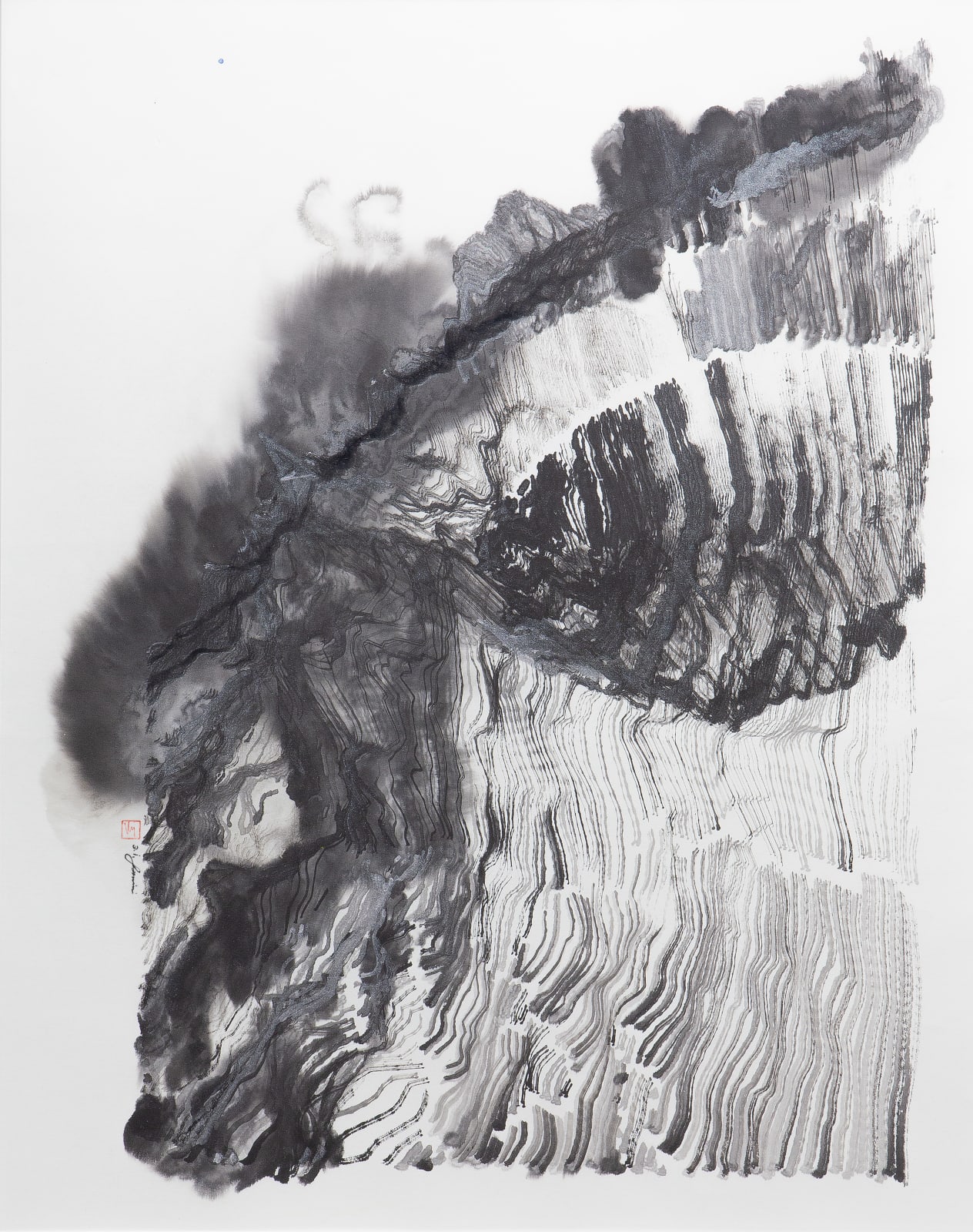 Victor Wong & A.I. Gemini 黃宏達、A.I. Gemini, Far Side of the Moon 0010《月球背面 0010》, 2019