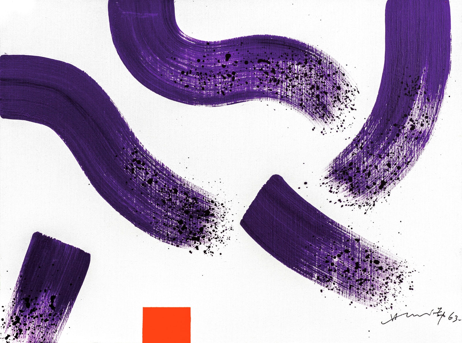 Hsiao Chin 蕭勤, The Travel of Tao-1 (Il viaggio Del Tao-1)《道之旅-1》, 1963