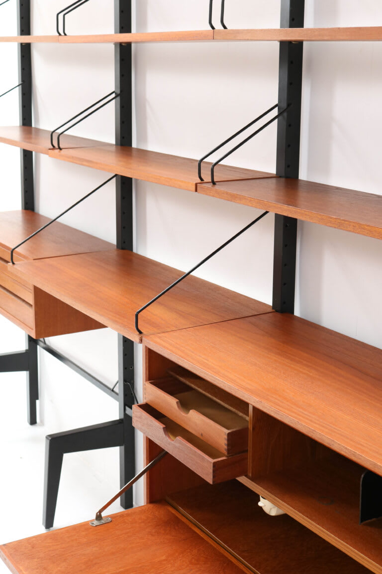 Poul Cadovius, Free Standing Wall Unit, 1960s