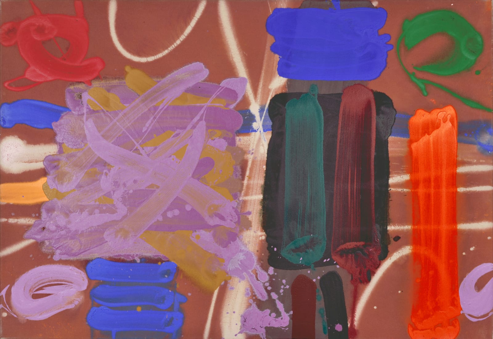 Albert Irvin 亞伯特·厄文, Salcot《薩爾科特》, 1988