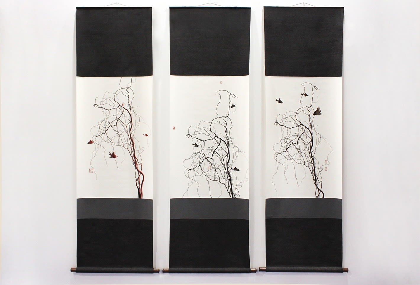 anothermountainman 又一山人, from su shi to bada shanren_flying fish《從蘇東坡想起八大山人_飛魚》, 2013