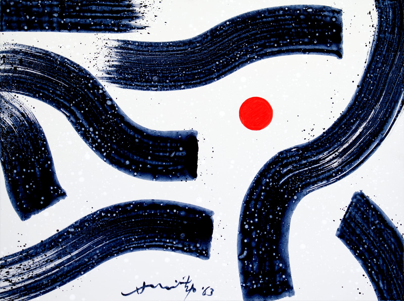 Hsiao Chin 蕭勤, Movement-3《動態-3》, 1963