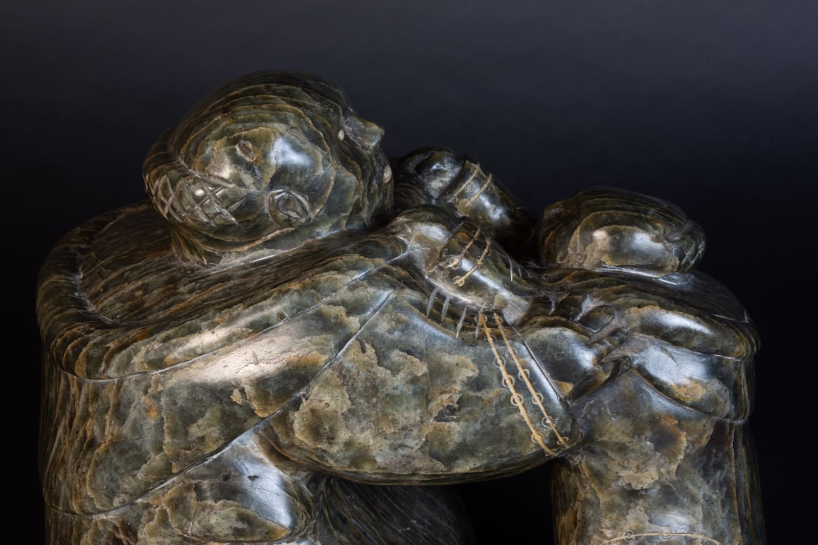 (attrib) Eli Weetaluktuk, Mother & Child / mere et enfant, ca. 1953