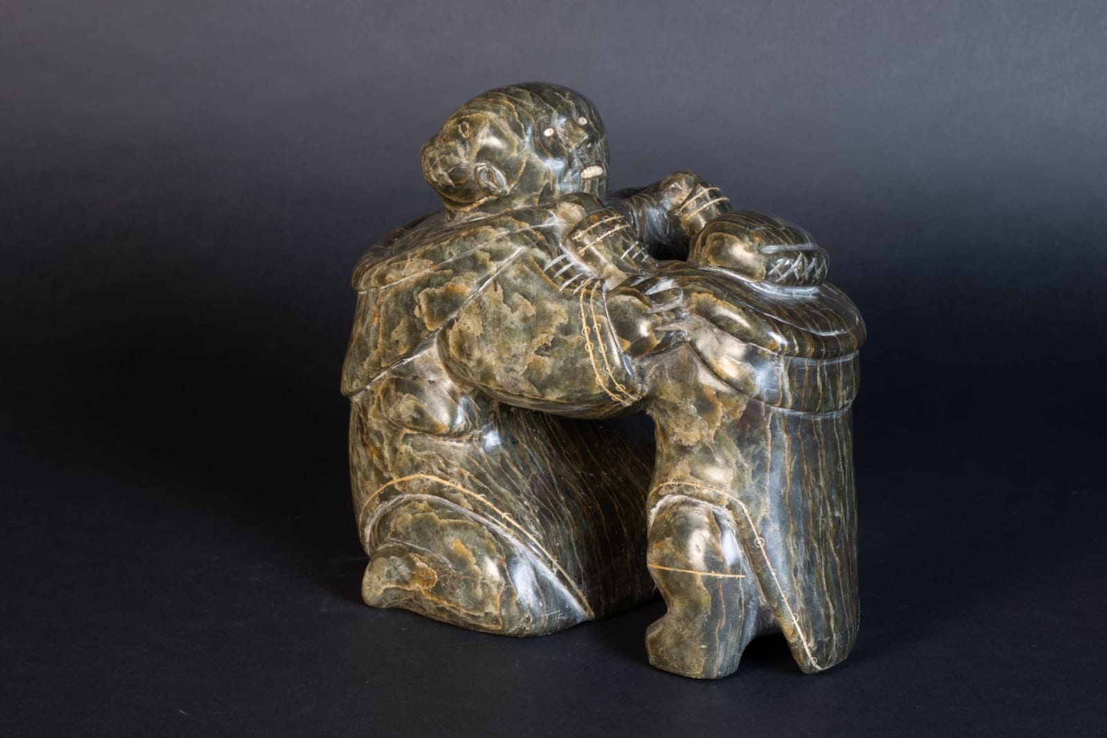 (attrib) Eli Weetaluktuk, Mother & Child / mere et enfant, ca. 1953